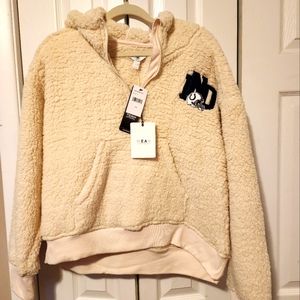 2xl Indianapolis Colts Fleece Crop Hoodie